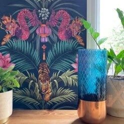 Belgravia Wilson Blue Animal Wallpaper - 3910 6 Belgravia Wilson Blue Animal Wallpaper - 3910 -Taskers Sale Shop 60005537 BELGRAVIAB70WILSONBLUEANIMAL3910