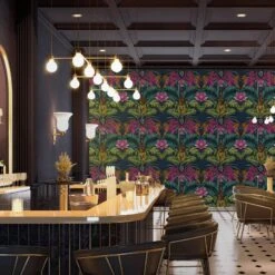 Belgravia Wilson Blue Animal Wallpaper - 3910