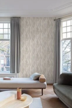 Grandeco Calina Taupe Wallpaper - TM3004