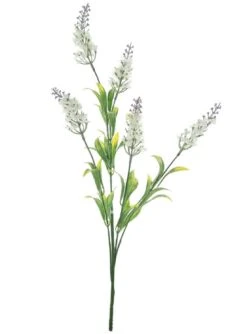 Silk Lavender Spray - White