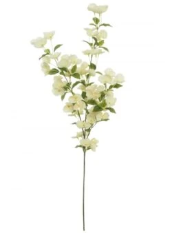 Silk Oriental Blossom Spray - Cream