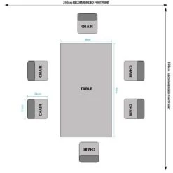 Lincoln Fixed Table & 6 Aspen Taupe Chairs -Taskers Sale Shop 60005934 62425c0d 0fd3 4dc5 81a0 4ea43d36bfde