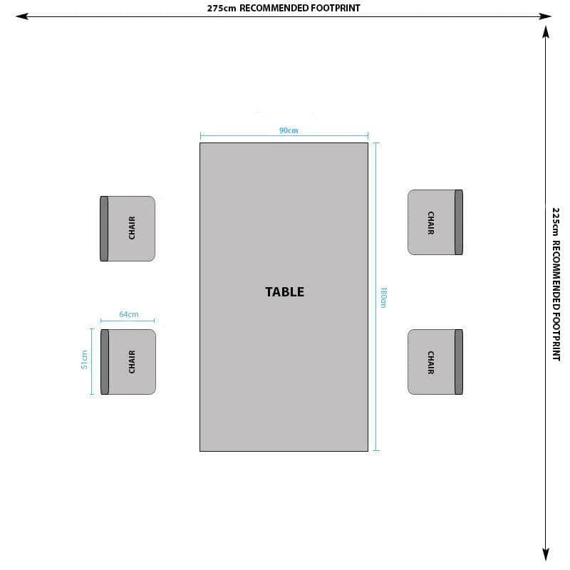 Lincoln Fixed Table & Vancouver Emerald Chairs - Multiple Configurations 22 Lincoln Fixed Table & Vancouver Emerald Chairs - Multiple Configurations - Image 20