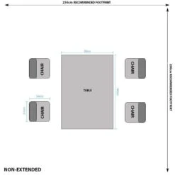 Lincoln Extendable Table & 4 Aspen Taupe Chairs -Taskers Sale Shop 60005944nonextended 3ebbb9f8 d013 4efa 9e0f cc0921f12df9
