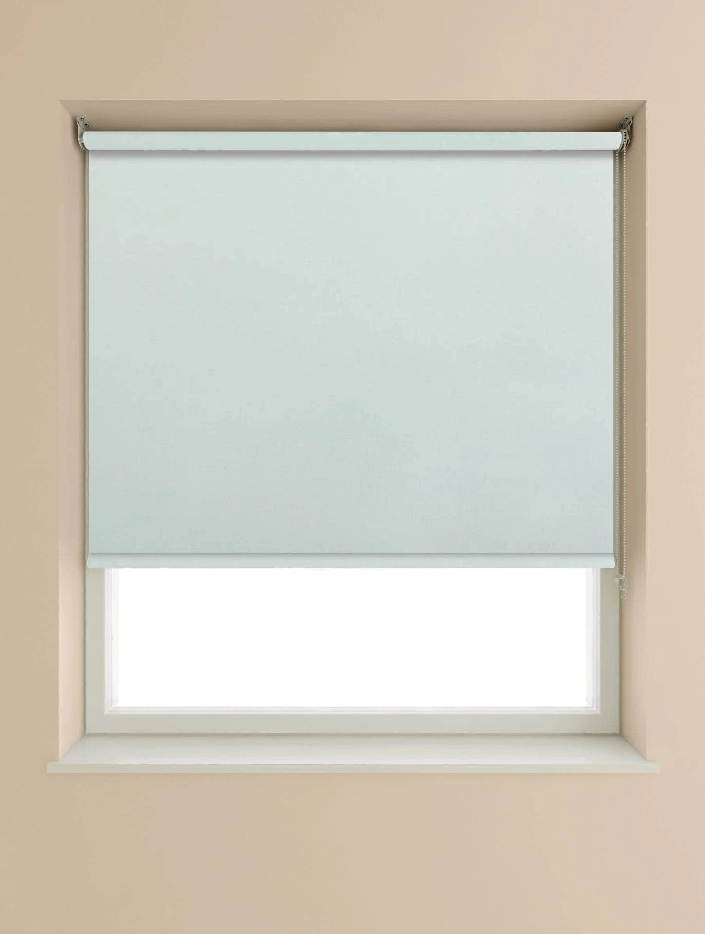 Blackout Roller Blind - Duck Egg 3 Blackout Roller Blind - Duck Egg