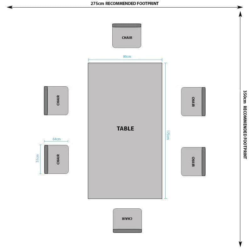 Winslow Table & 6 Vancouver Taupe Chairs 17 Winslow Table & 6 Vancouver Taupe Chairs - Image 15