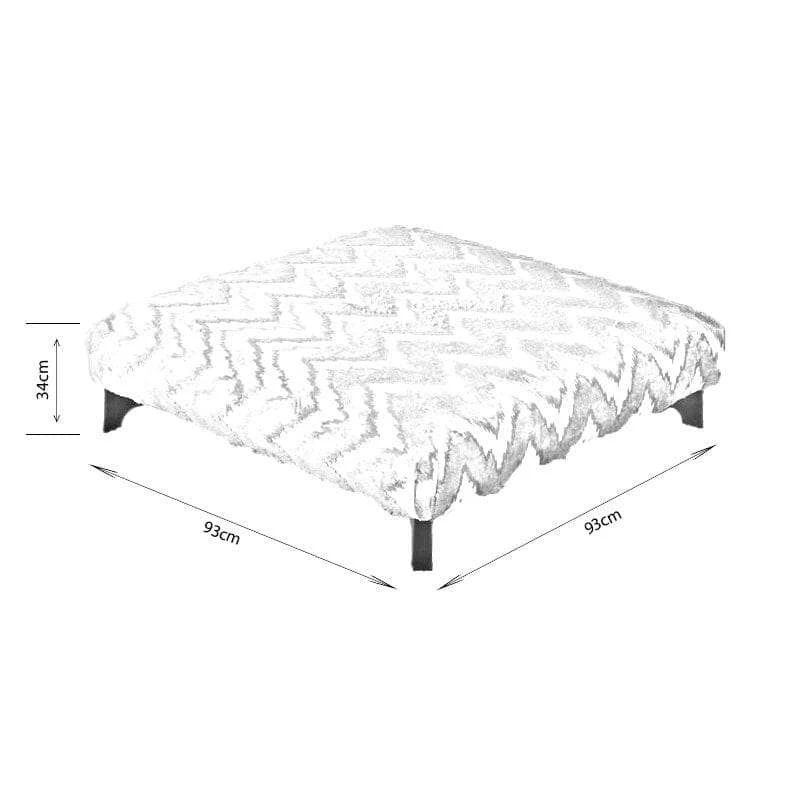Monterrey Footstool - Mink 7 Monterrey Footstool - Mink - Image 5