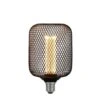 Black Mesh Drum Lamp - 17cm