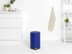 Powerful Blue Pedal Bin - 12 Litre