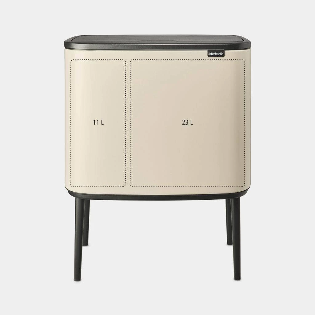 Bo Touch Bin - Soft Beige 6 Bo Touch Bin - Soft Beige - Image 4
