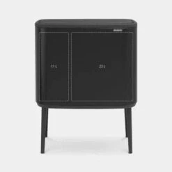 Bo Touch Bin - Matt Black -Taskers Sale Shop 60007563 BBNTIABOTOUCHBIN11 23LITREPLASTICBUCKETSMATTBLACK1