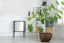 Bo Touch Bin - Matt Steel 19 Bo Touch Bin - Matt Steel -Taskers Sale Shop 60007564 BBNTIABOTOUCHBIN11 23LITREPLASTICBUCKETSMATTSTLFINGERPROOF3