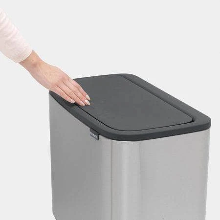 Bo Touch Bin - Matt Steel 4 Bo Touch Bin - Matt Steel - Image 2