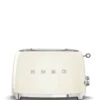 Smeg Retro 2 Slice Toaster - Cream -Taskers Sale Shop 60007905 RKWSMEG2SLICETOASTERCREAM1