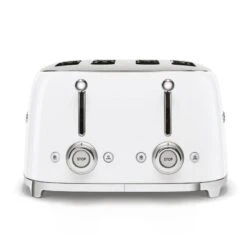 Smeg 50s 4 By 4 Slice Toaster White