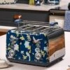 Laura Ashley Elveden 4 Slice Toaster - Blue