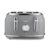 Tower Renaissance 4 Slice Toaster - Grey 2 Tower Renaissance 4 Slice Toaster - Grey -Taskers Sale Shop 60008009 RKWTOWERRENAISSANCE4SLICETOASTERGREY
