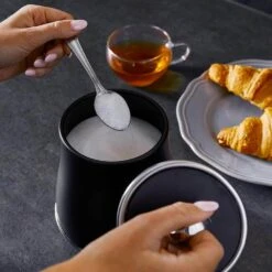 Renaissance Set Of 3 Canisters - Black -Taskers Sale Shop 60008014 RKWTOWERRENAISSANCESETOF3CANISTERSBLACK2