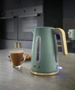 Cavaletto 1.7L Jug Kettle - Jade Green -Taskers Sale Shop 60008030 RKWTOWERCAVALETTO3KW1.7LJUGKETTLEWITHJADEBLUE1