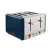 Cavaletto 4 Slice Toaster - Midnight Blue -Taskers Sale Shop 60008031 RKWTOWERCAVALETTO4SLICESTAINLESSSTEELTOASTER