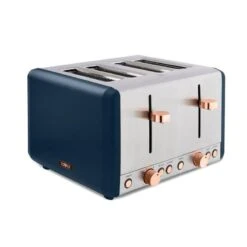Cavaletto 4 Slice Toaster - Midnight Blue