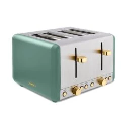 Cavaletto 4 Slice Toaster - Green