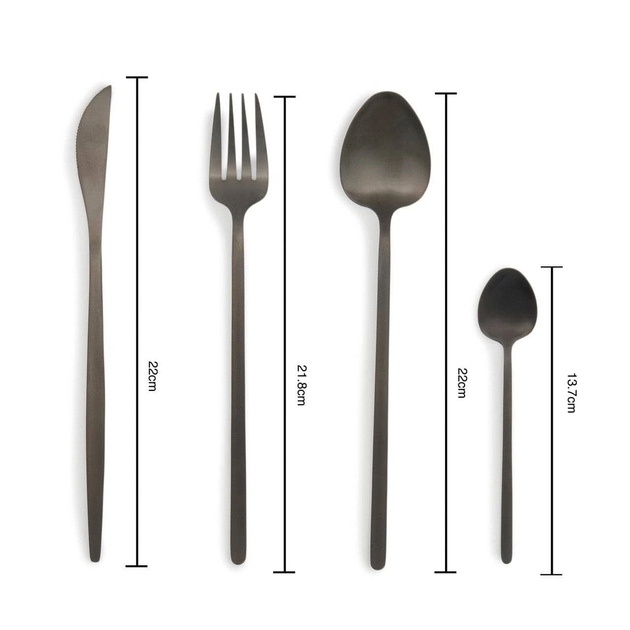 Noir 16 Piece Cutlery Set 5 Noir 16 Piece Cutlery Set - Image 3