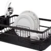 Flat Iron Dish Drainer - Black