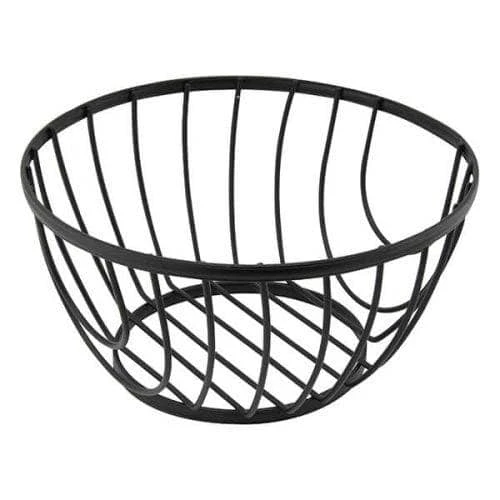 Flat Iron Fruit Basket - Black 3 Flat Iron Fruit Basket - Black