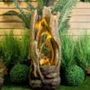 Cannock Tree Trunk Water Feature -Taskers Sale Shop 60008994