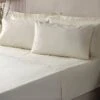 Oxford Percale Pillowcase - Ivory 2 Oxford Percale Pillowcase - Ivory -Taskers Sale Shop 60009803