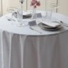 Amalfi Round Tablecloth - White -Taskers Sale Shop 60010094 1
