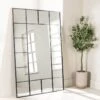 Black Window Mirror 119 X 179cm -Taskers Sale Shop 60010948 1