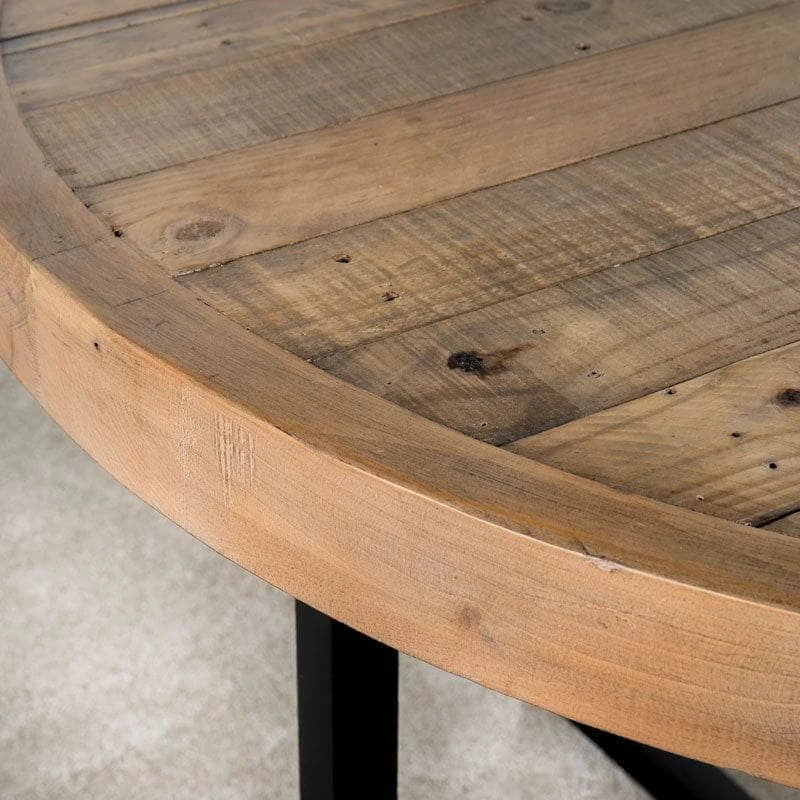 Lincoln Round Dining Table & 4 Silver Montreal Dining Chairs 6 Lincoln Round Dining Table & 4 Silver Montreal Dining Chairs - Image 4