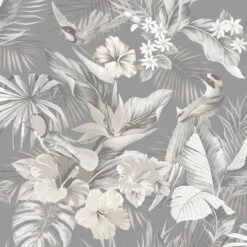 Rasch B31 Paradise Birds Grey Wallpaper - 539073 7 Rasch B31 Paradise Birds Grey Wallpaper - 539073 -Taskers Sale Shop 60011345