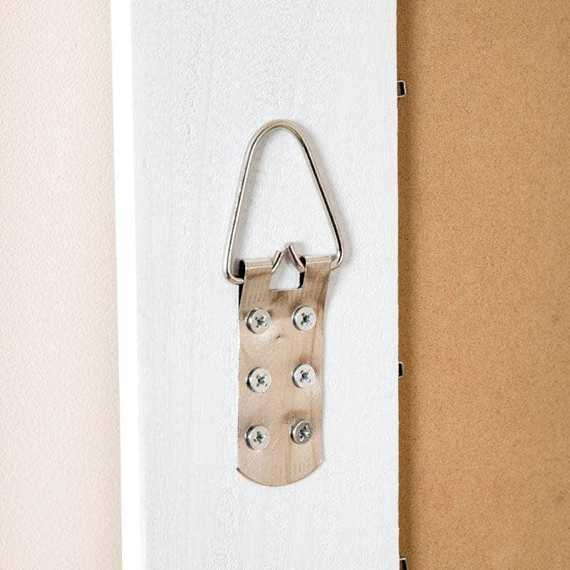 Ridged Arch Mirror - Matt White 6 Ridged Arch Mirror - Matt White - Image 4