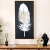 Feather Framed Canvas 1 - 60 X 120cm 2 Feather Framed Canvas 1 - 60 X 120cm -Taskers Sale Shop 60011580