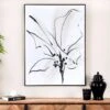 Abstract Lily Framed Picture 2 -90 X 120cm 2 Abstract Lily Framed Picture 2 -90 X 120cm -Taskers Sale Shop 60011585 1