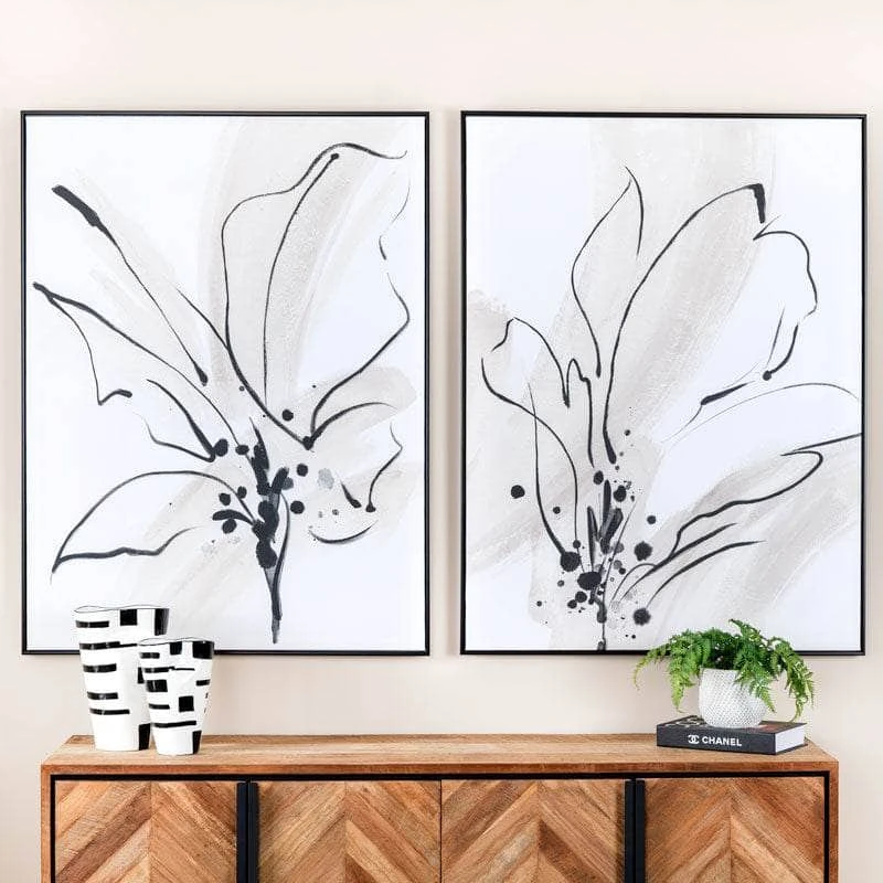 Abstract Lily Framed Picture 2 -90 X 120cm 3 Abstract Lily Framed Picture 2 -90 X 120cm - Image 2