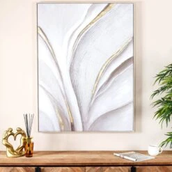 Nature Wood Frame Canvas 2 - 90 X 120cm