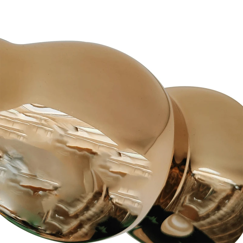 Gold Bubble Vase - 50cm 5 Gold Bubble Vase - 50cm - Image 3