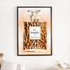 Animal Print Chanel No5 Bottle Framed Picture - 70 X 100cm 1 Animal Print Chanel No5 Bottle Framed Picture - 70 X 100cm -Taskers Sale Shop 60011747