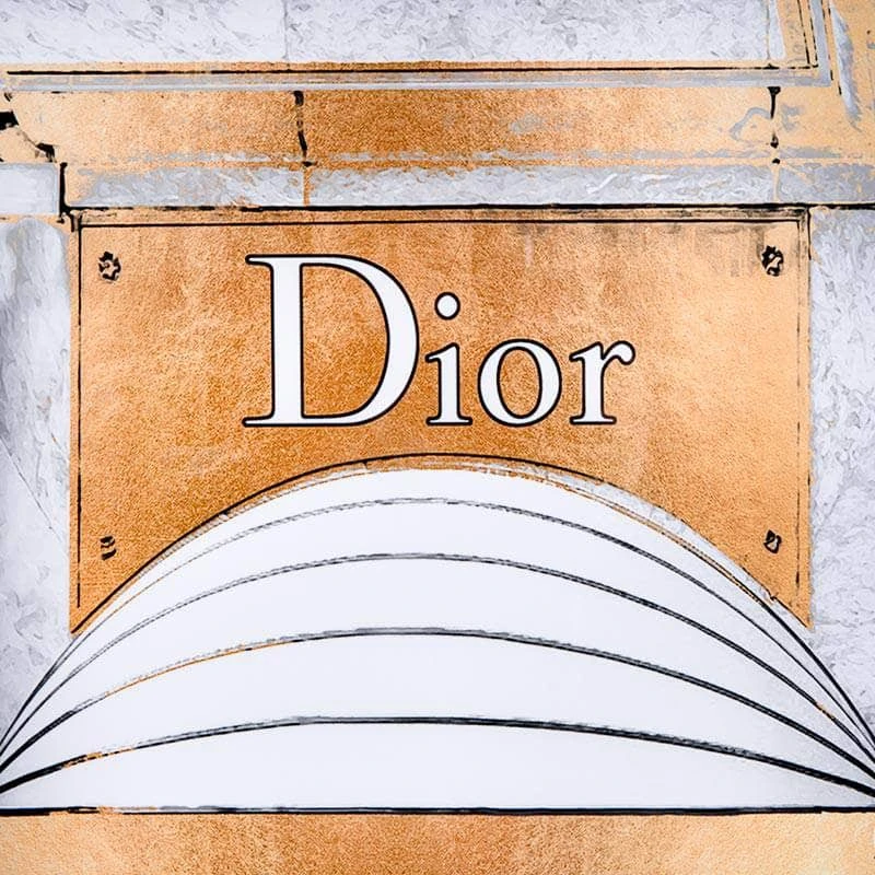 Dior Storefront Framed Picture - 70 X 100cm 4 Dior Storefront Framed Picture - 70 X 100cm - Image 2