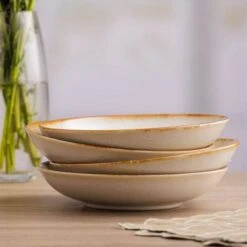 Reactive Cream Pasta Bowl - 27cm -Taskers Sale Shop 60011777