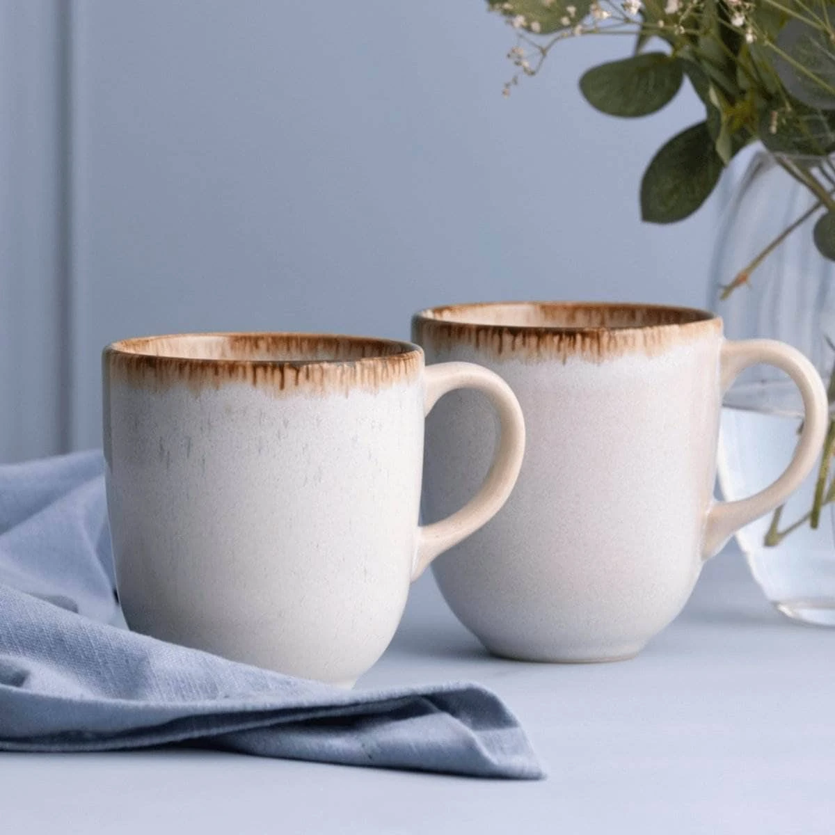 Reactive Cream Mug 400ml 3 Reactive Cream Mug 400ml