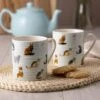 Cat Decorated Mug 340ml 2 Cat Decorated Mug 340ml -Taskers Sale Shop 60011802