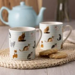 Cat Decorated Mug 340ml
