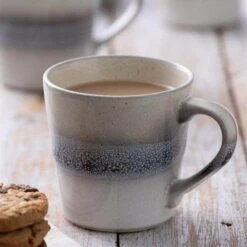 Reactive Fade Cream Mug - 400ml