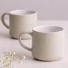 Botanical Grey Olive Leaf Mug - 400ml -Taskers Sale Shop 60011814