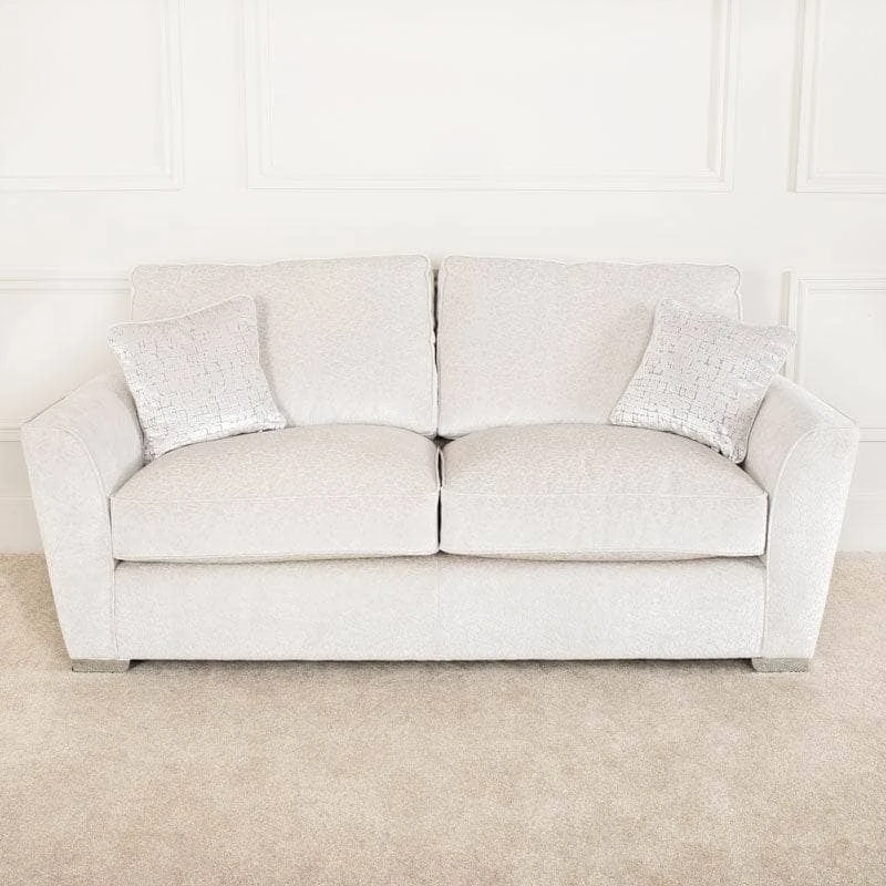 Riviere 3 Seater Sofa - Taupe 4 Riviere 3 Seater Sofa - Taupe - Image 2